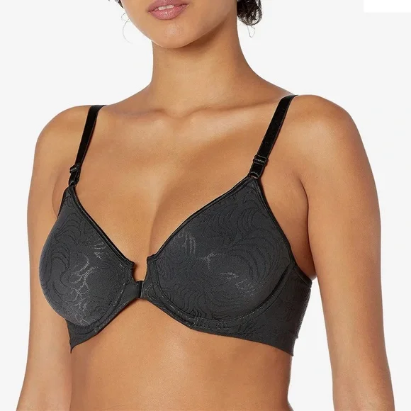 Bali Women's Front Close Shaping Bra – Comfort Revolution Wire With Easy Hook Closure | Smoothing & Supportive - View #4